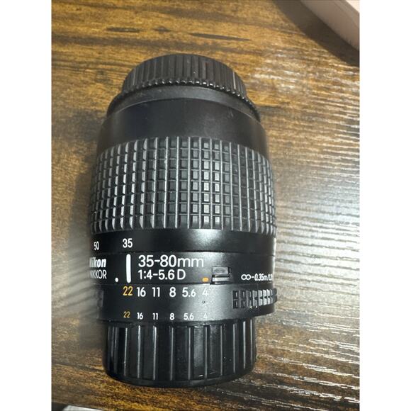 Nikon AF Nikkor 35-80mm f4-5.6 D Zoom Lens From Japan Different Filters - Picture 2 of 8